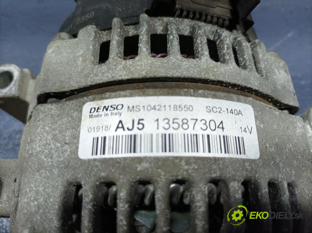 Opel Insignia 2018 Alternator 13587304