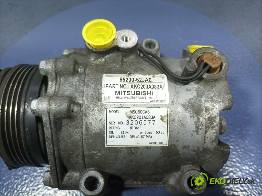 Suzuki Swift 2007 Kompresor: Klimatizácia: 95200-62JA0