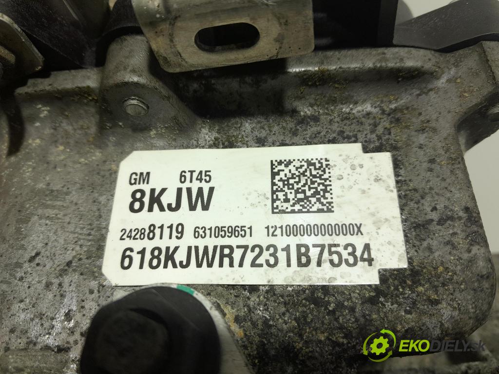 Opel Insignia 2018 prevodovka automatická 6T45 24288119