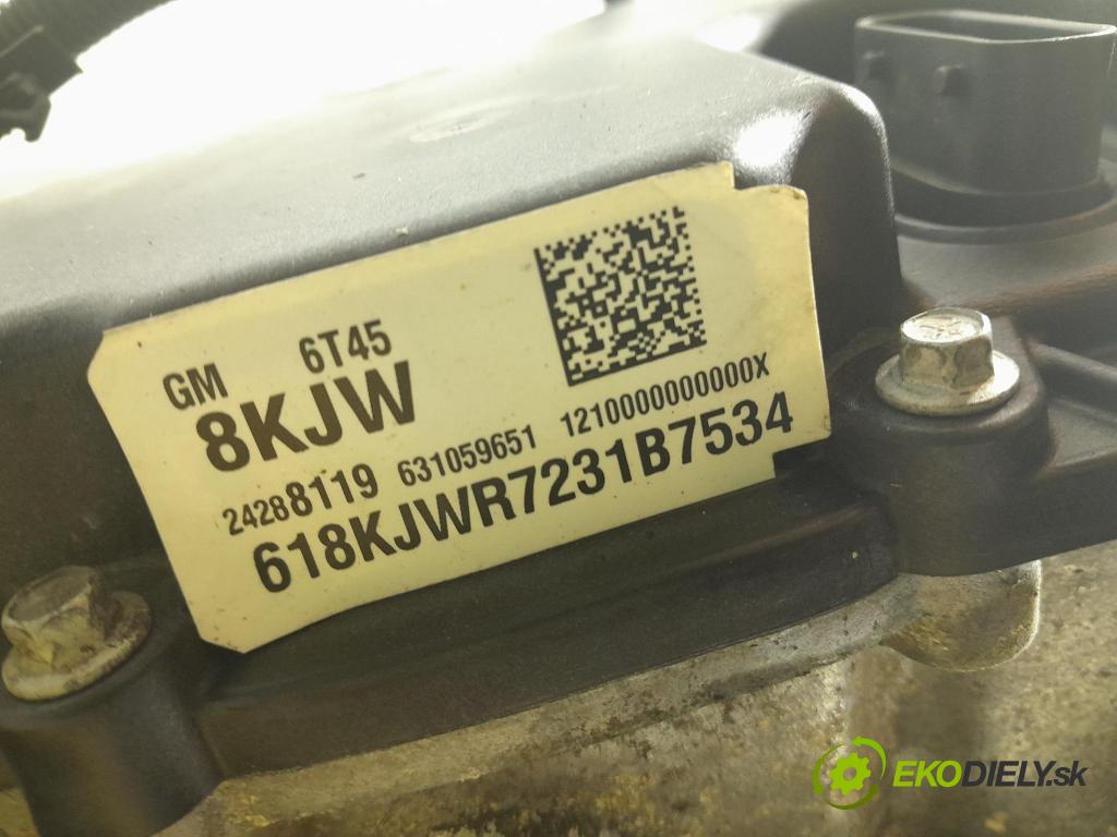 Opel Insignia 2018 prevodovka automatická 6T45 24288119