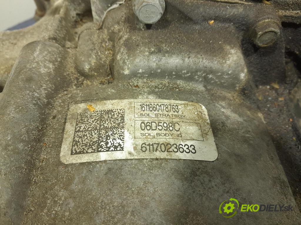 Ford Mondeo 2016 prevodovka automatická EG9P7000TC