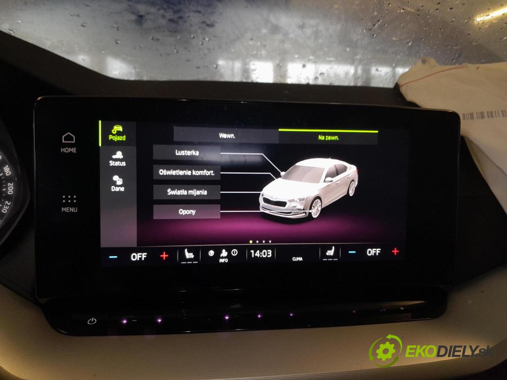 Skoda Octavia 2023 Zobrazit: Rádio: / GPS 5E3919605