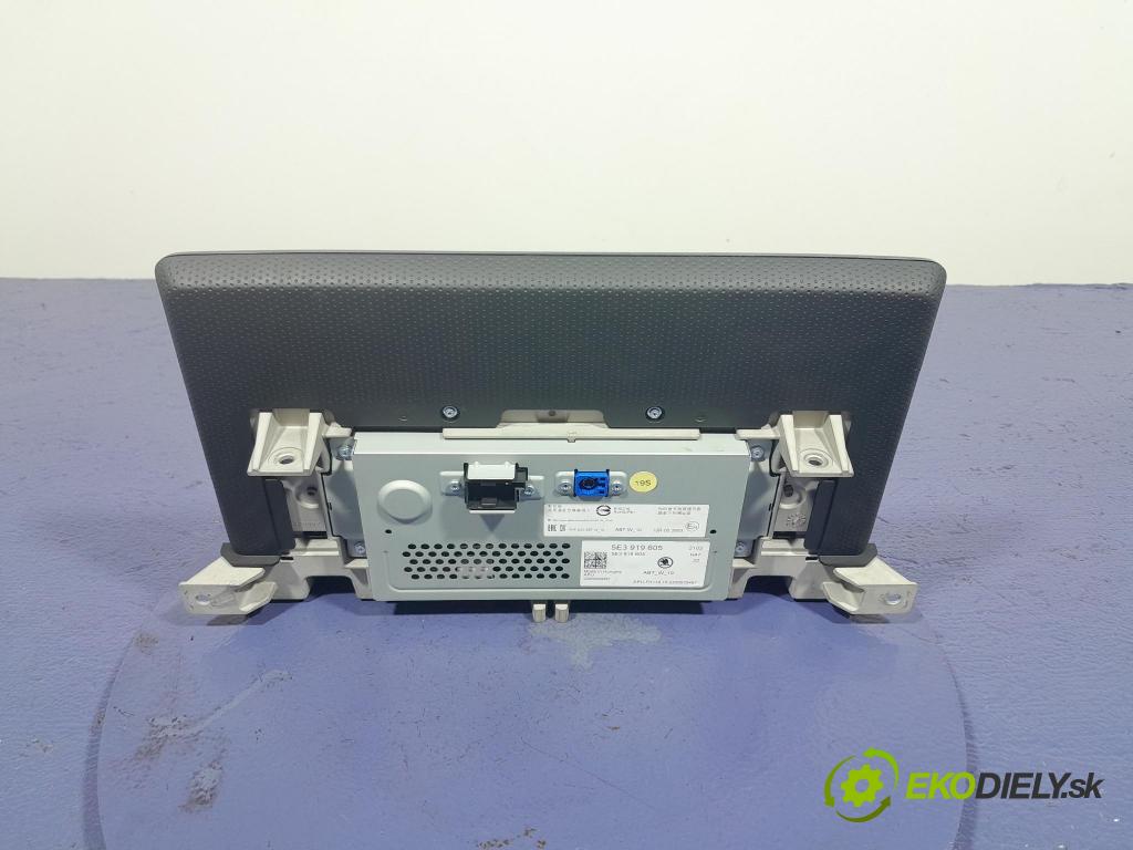 Skoda Octavia 2023 Zobrazit: Rádio: / GPS 5E3919605