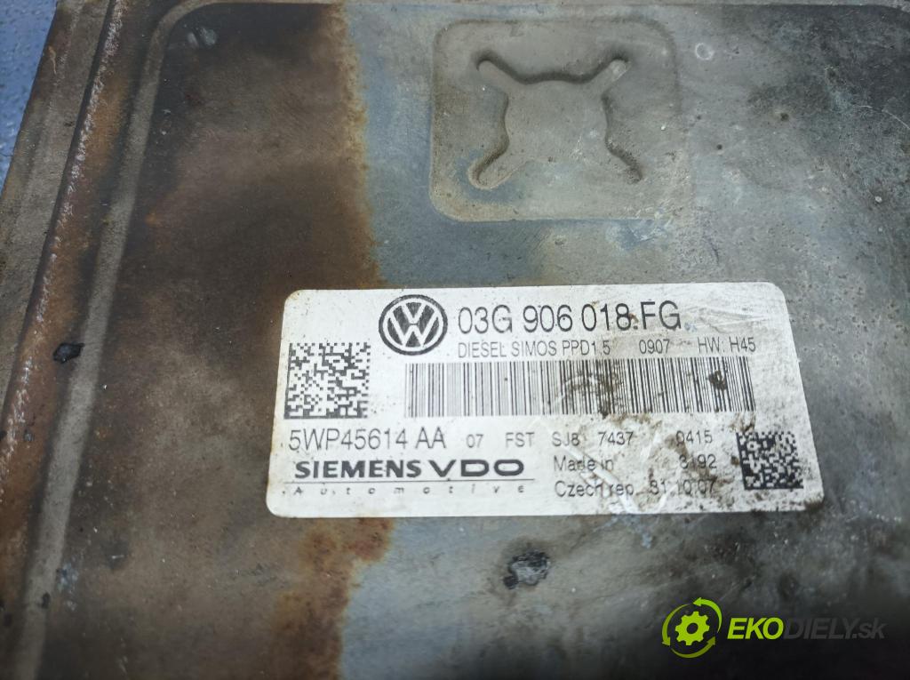 Vw Passat 2007 riadiaca jednotka Motor: 03G906018FG