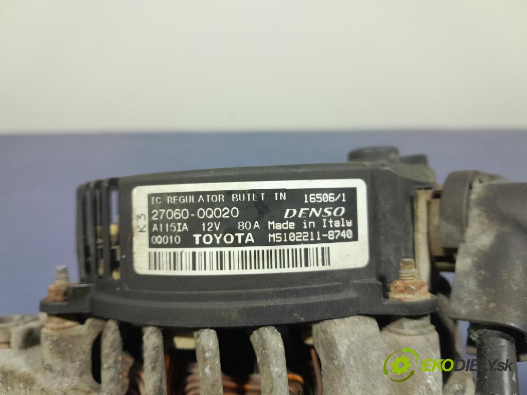 Citroen C1 2006 Alternator 27060-0Q020
