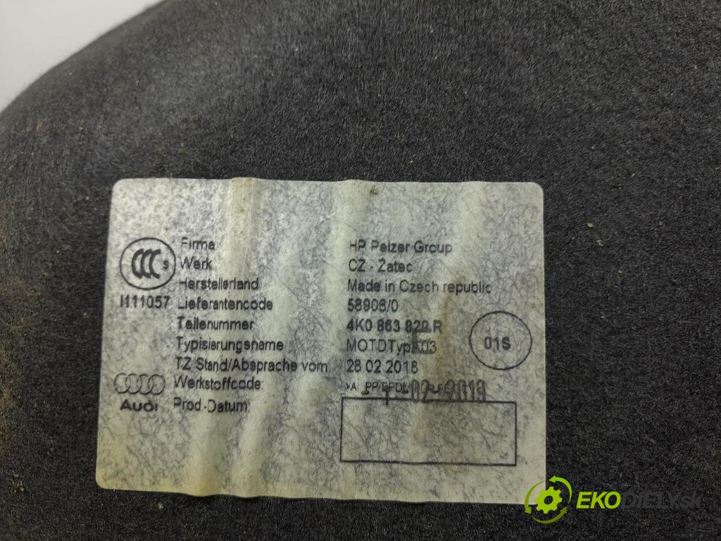 Audi A6 0 kryt Tepelný 4K0863829R