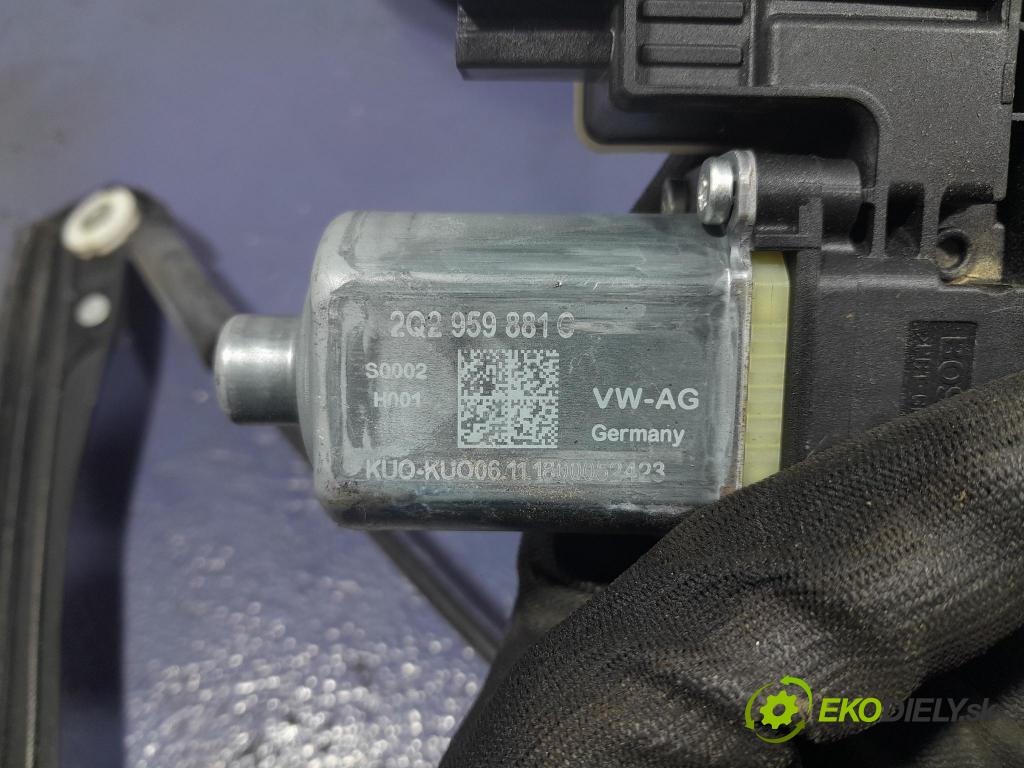 Skoda Fabia 2018 mechanizmus okna Okná: Predné Vľavo: