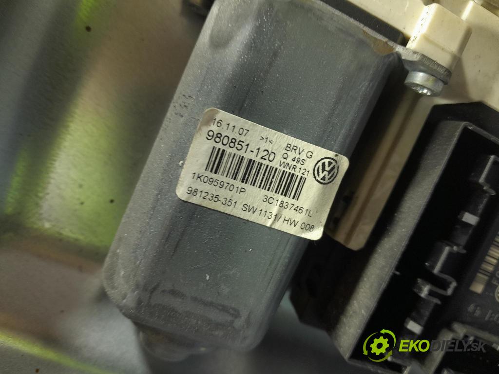 Vw Passat 2007 mechanizmus okna Okná: Predné Vľavo: