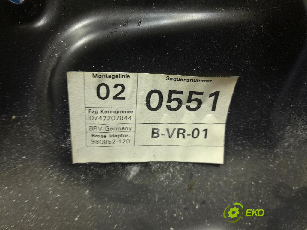 Vw Passat 2007 mechanizmus okna Okná: Predné v pravo: 3C1837756K