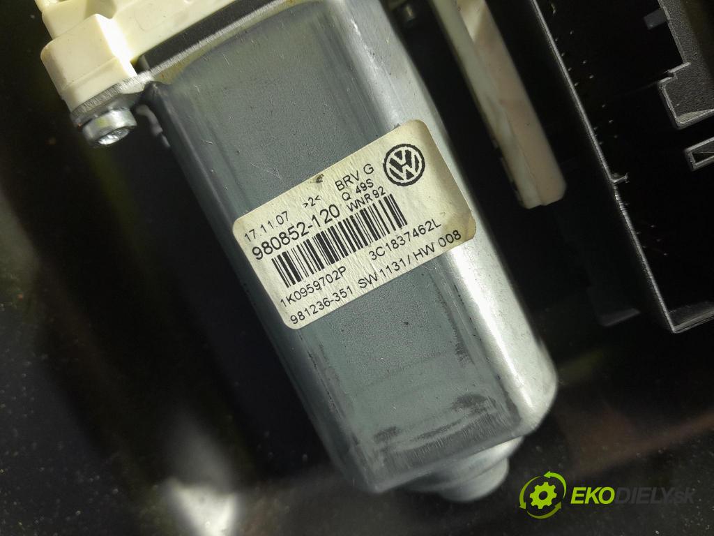 Vw Passat 2007 mechanizmus okna Okná: Predné v pravo: 3C1837756K