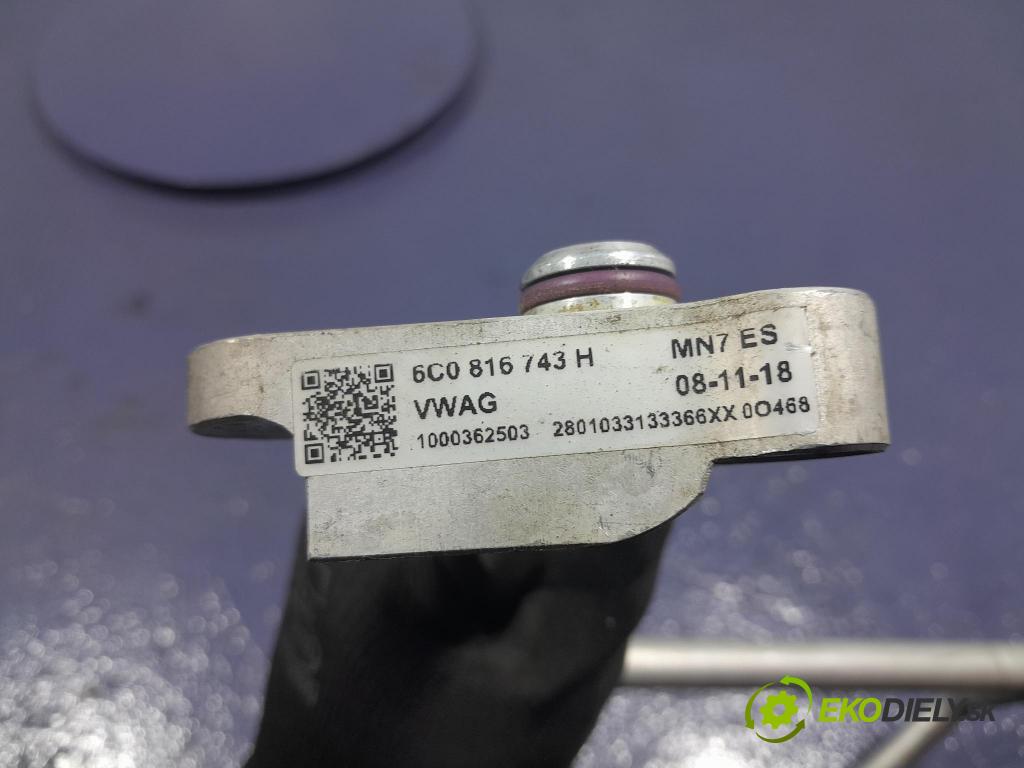 Skoda Fabia 2018 rúrka Klimatizácia: 6C0816743H
