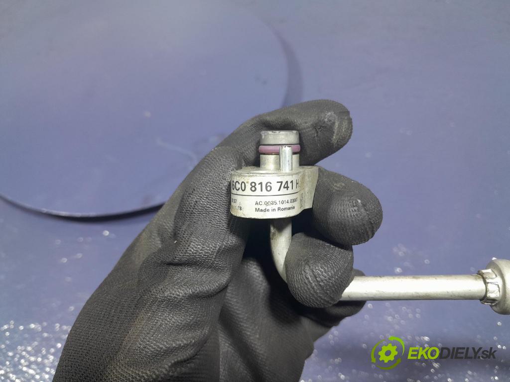 Skoda Fabia 2018 rúrka Klimatizácia: 6C0816741H