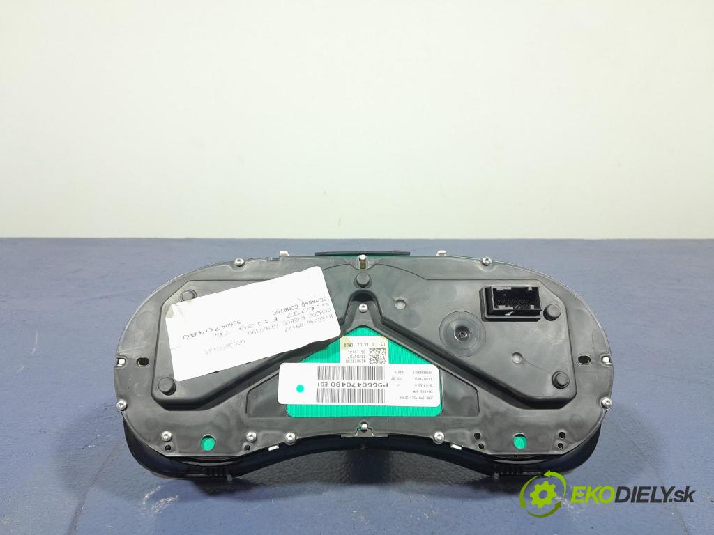 Peugeot 307 2007 prístrojovka/ budíky 9660470480