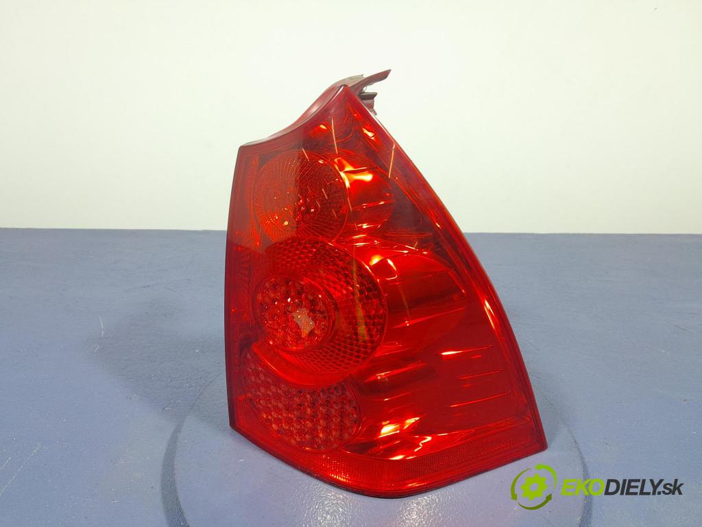 Peugeot 307 2007 svetlo / reflektor zad Prava: Vonkajsia: