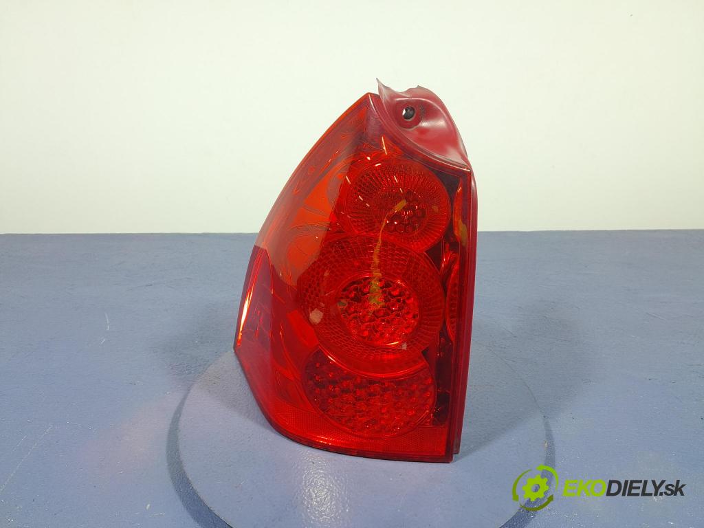 Peugeot 307 2007 svetlo / reflektor zad ľavá Vonkajsia: