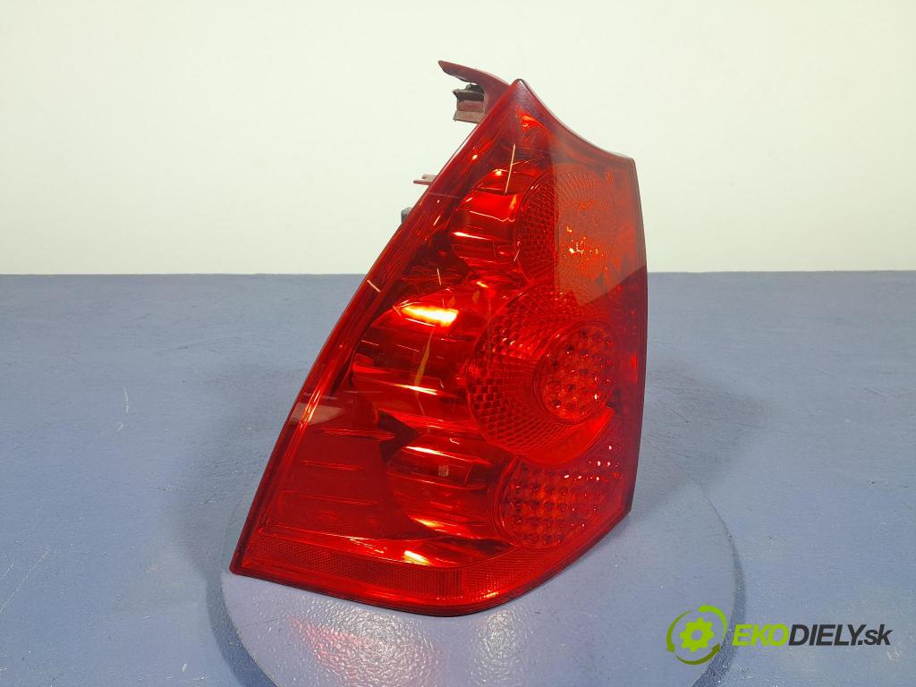 Peugeot 307 2007 svetlo / reflektor zad ľavá Vonkajsia: