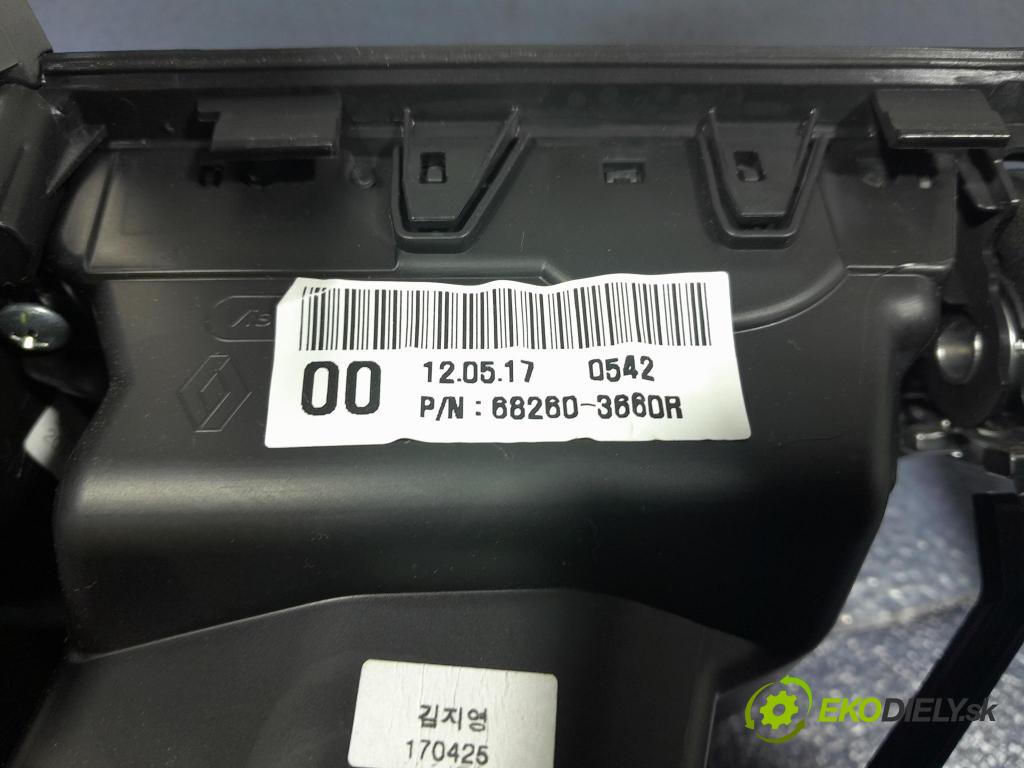 Renault Talisman 2017 Mřížky Proud vzduchu Vzduch: 68260-3660R