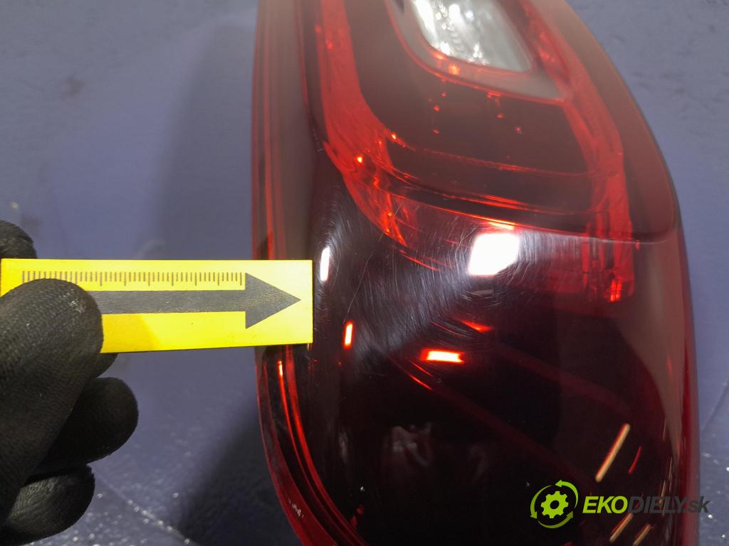 Renault Talisman 2017 světlo Zad: Práva: Mimo: