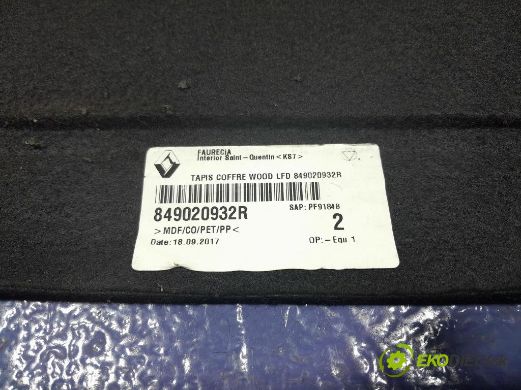 Renault Talisman 2017 koberec do auta 