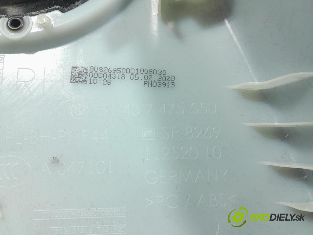 Bmw Seria 2 2020 kryt Plast: Interiéry: 7475550