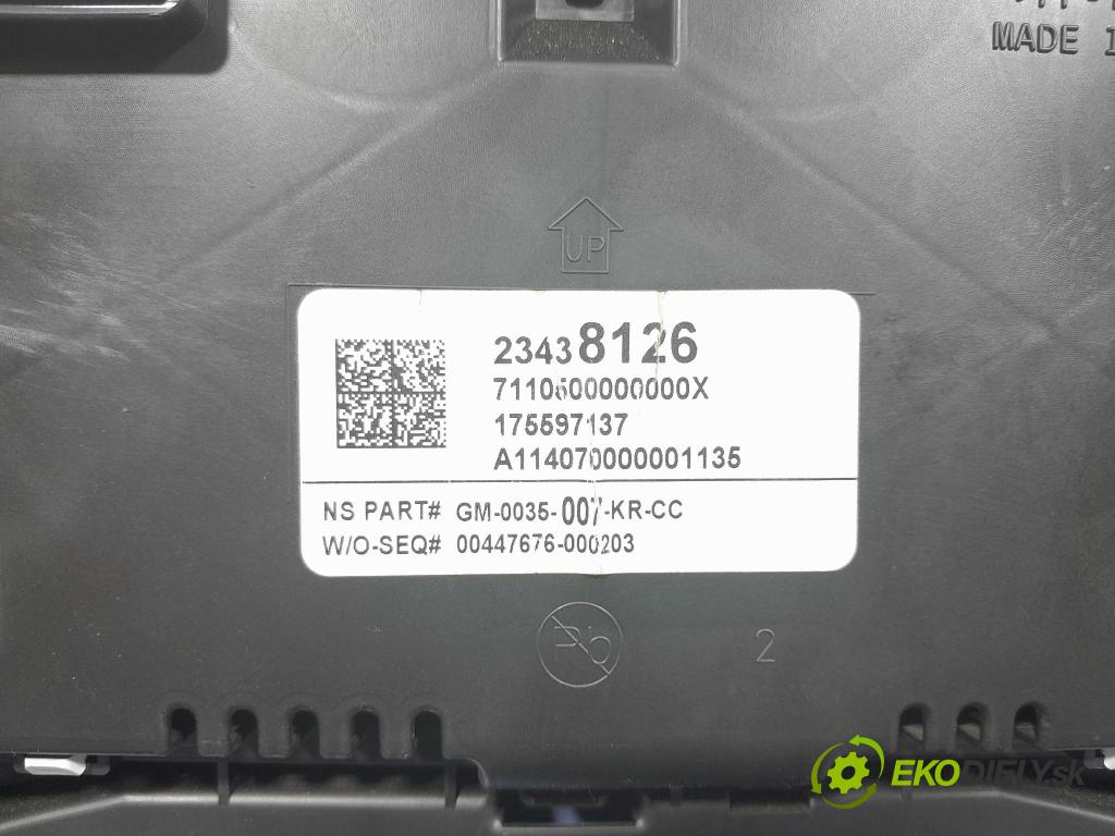 Opel Insignia 2014 Přístrojová deska 23438126