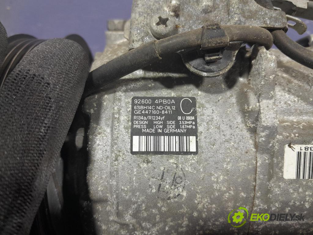 Renault Talisman 2017 Kompresor: Klimatizácia: 926004PB0A