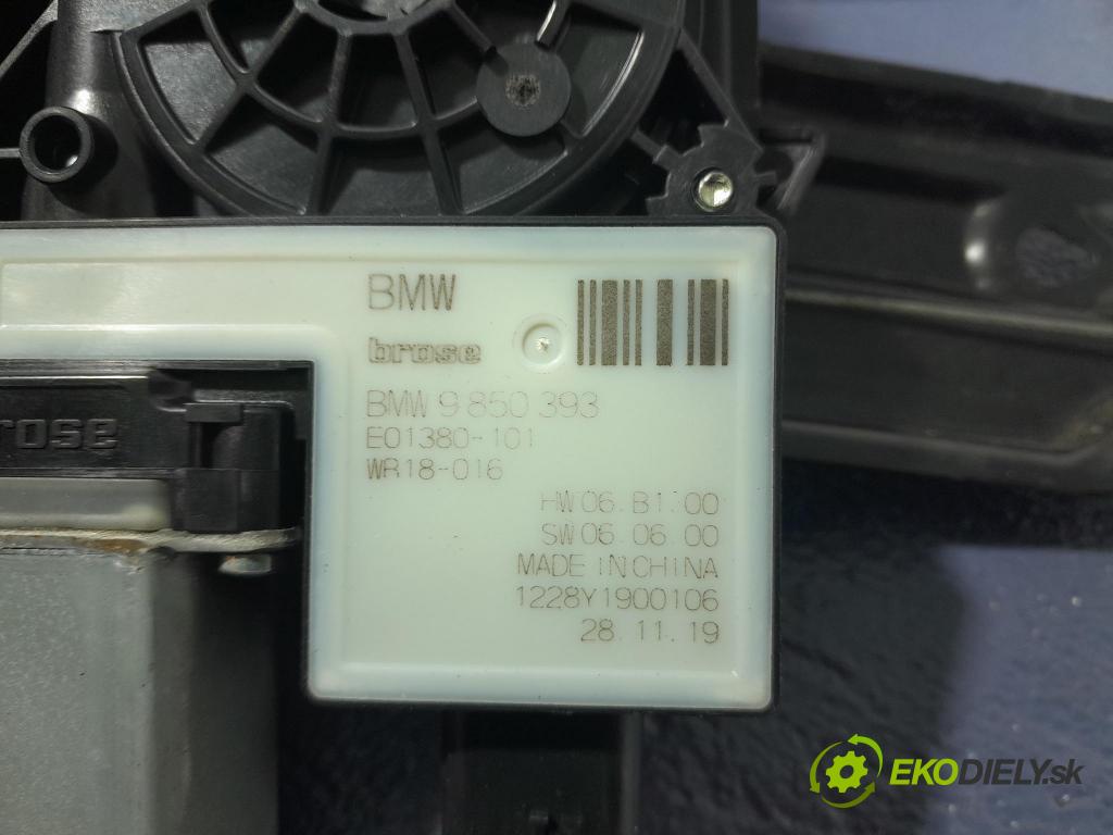 Bmw Seria 2 2020 mechanismus stahování Sklenka: Zad: Levý: 9851139