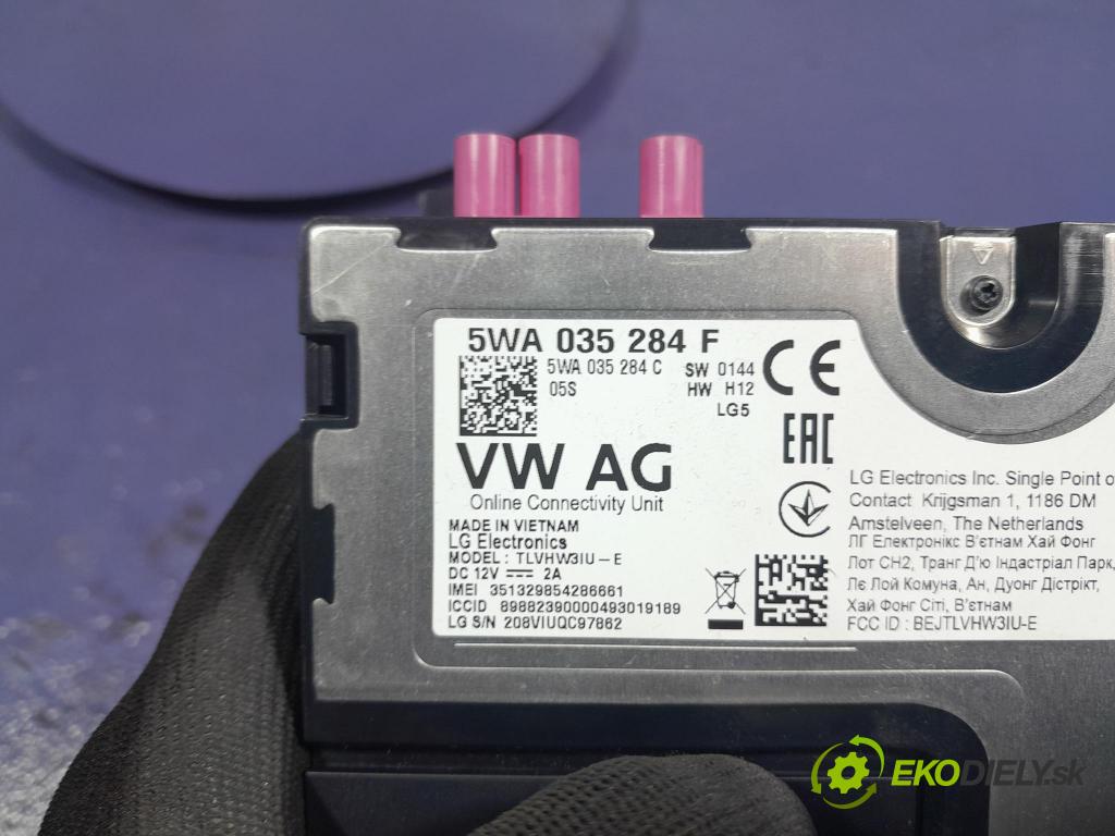 Skoda Octavia 2023 řídící jednotka 5WA035284F