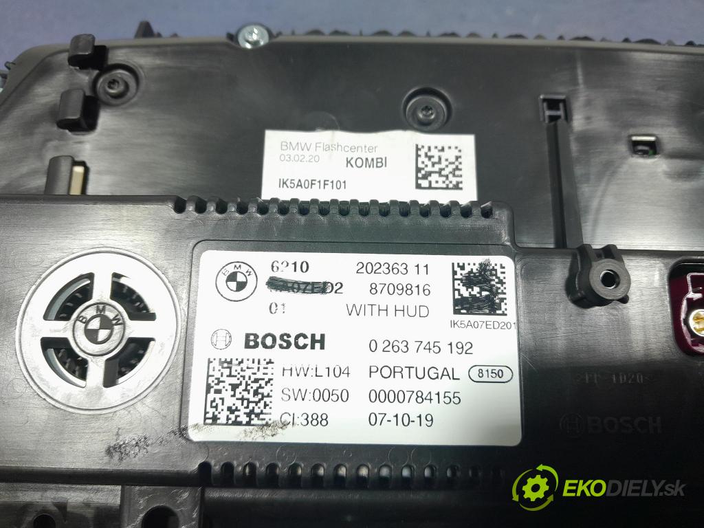 Bmw Seria 2 2020 Přístrojová deska 5A07ED2 8709816