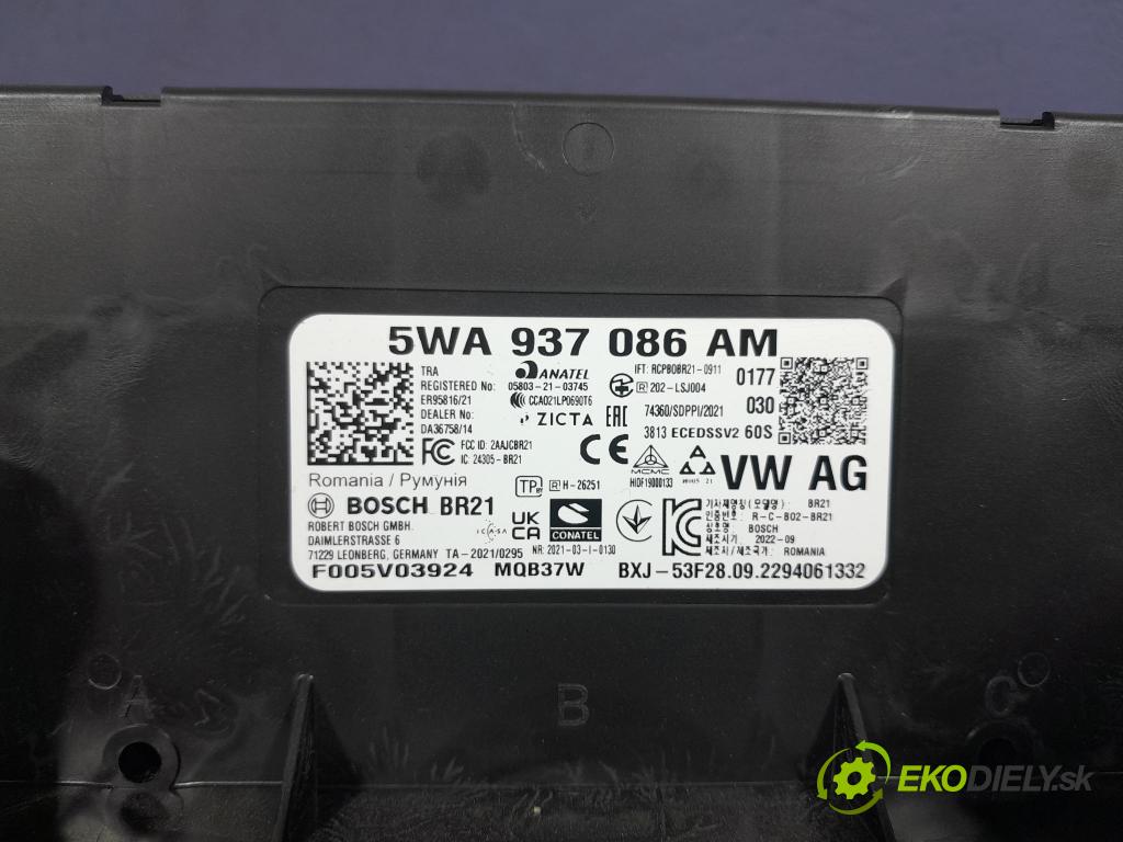 Skoda Octavia 2023 riadiaca jednotka Komfortu 5WA937086AM