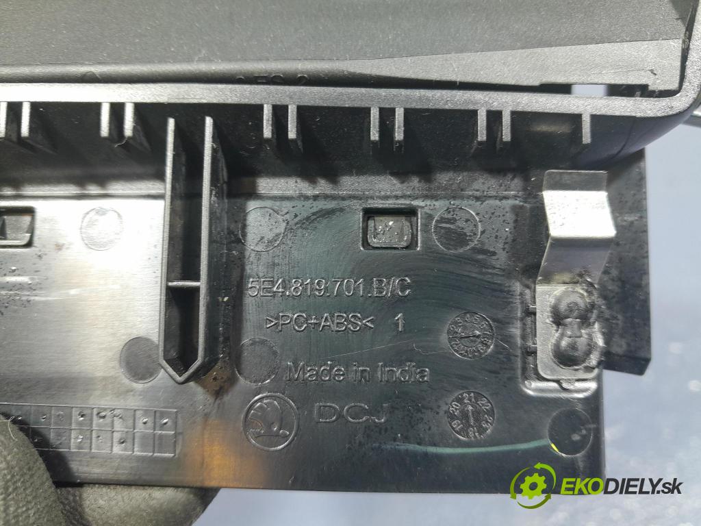 Skoda Octavia 2023 Mřížky Proud vzduchu Vzduch: 5E4819701B