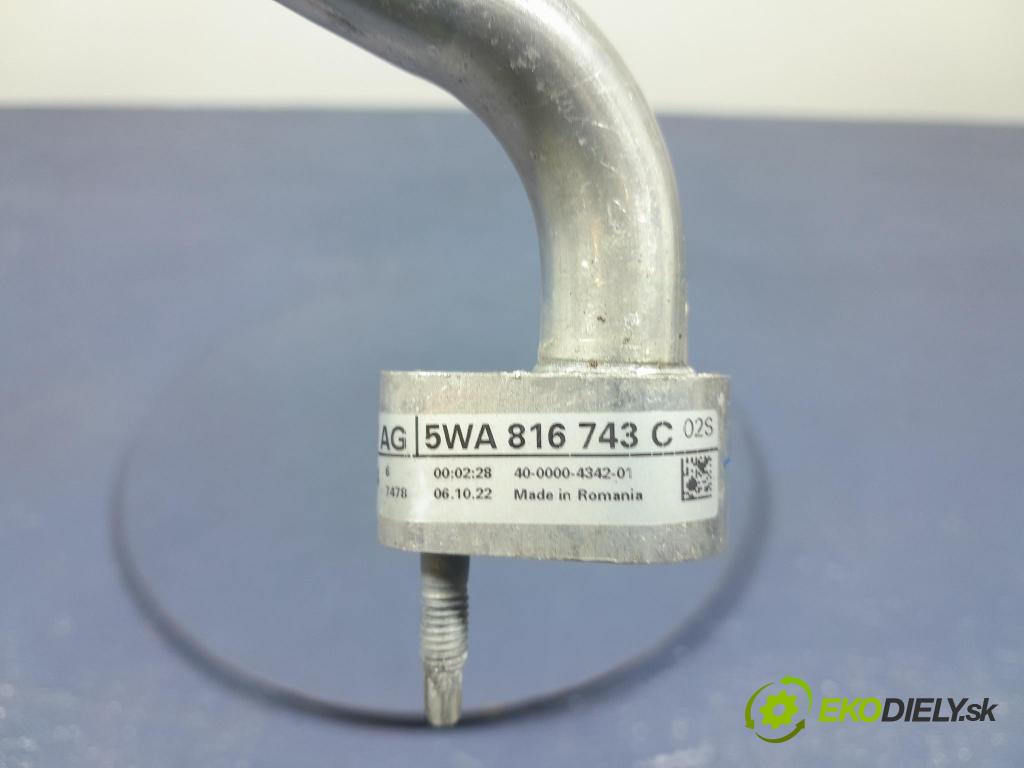 Skoda Octavia 2023 trubka Klimatizace: 5WA816743C