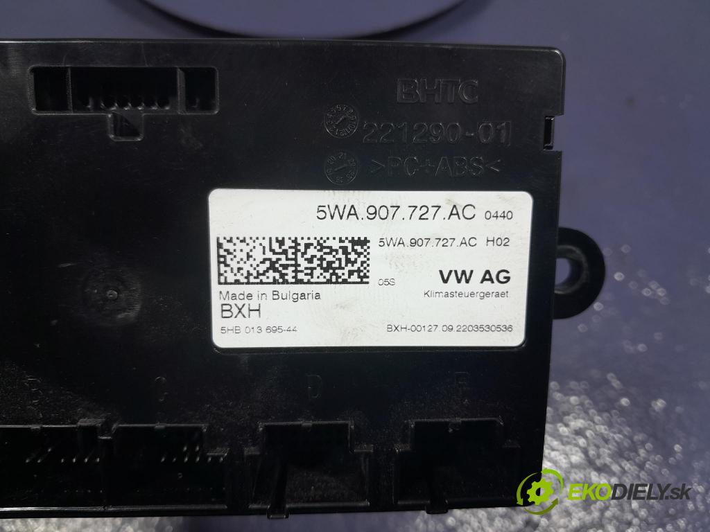 Skoda Octavia 2023 řídící jednotka 5WA907727AC