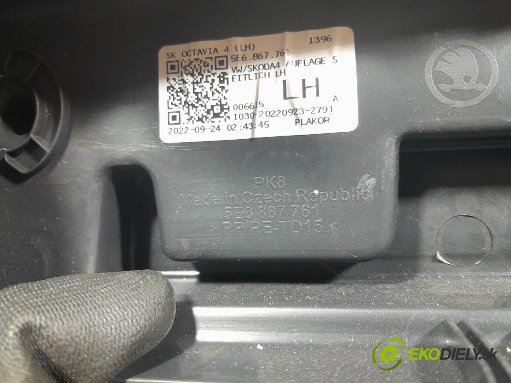 Skoda Octavia 2023 kryt Plast: Interiéry: 5E6867761