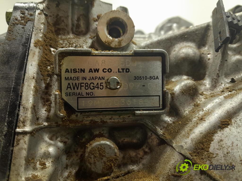 Bmw Seria 2 2020 převodovka Ozubené kola: Automatický GA8S45DW
