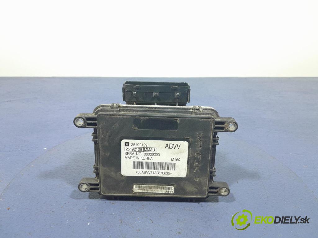 Chevrolet Spark 2013 řídící jednotka Motor: 25192129