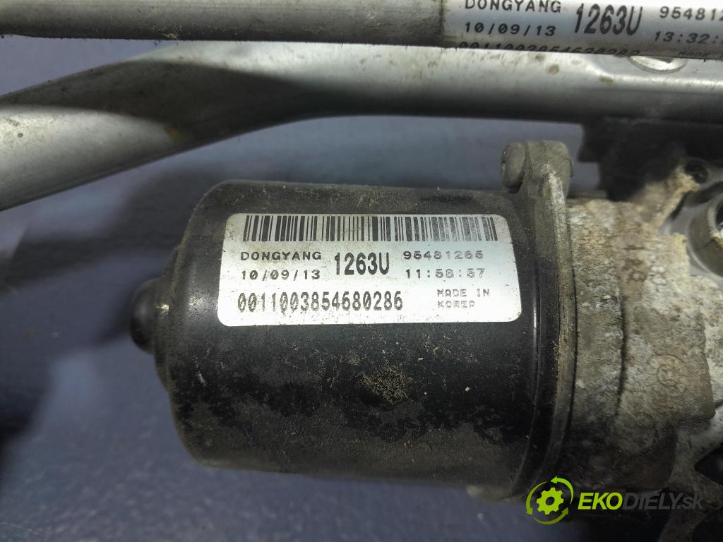 Chevrolet Spark 2013 mechanizmus motor: Stierače: Predné 95481263