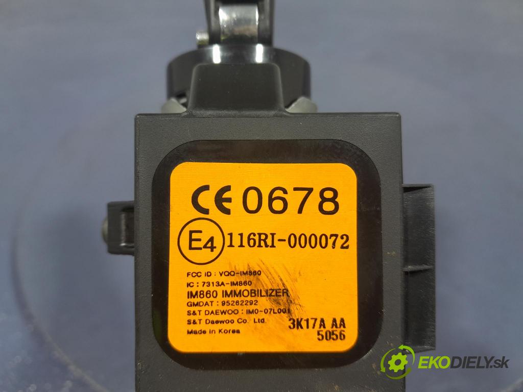 Chevrolet Spark 2013 Spínač zapaľovania: 95262292