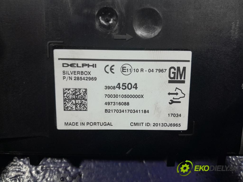 Opel Astra 2017 Radio I Navigácia: 39084504