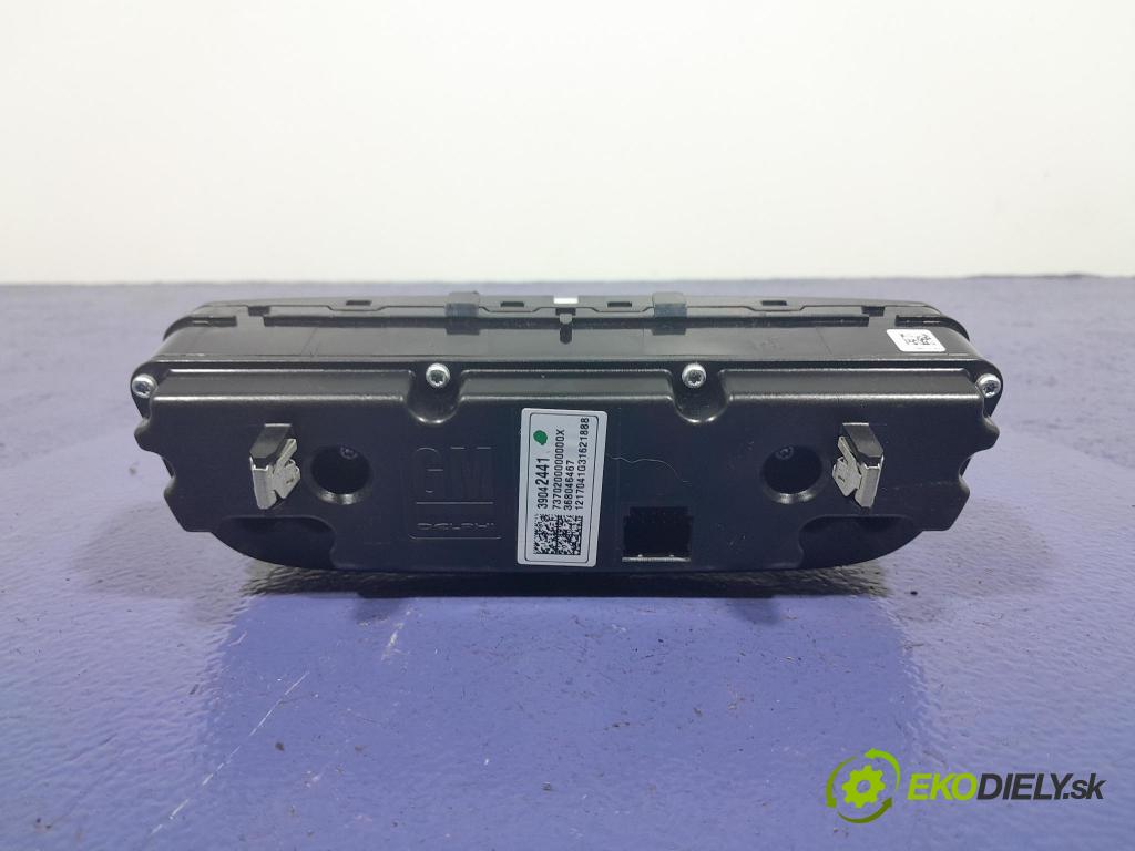 Opel Astra 2017 prepínač Klimatizácia: Prúd vzduchu: 39042441