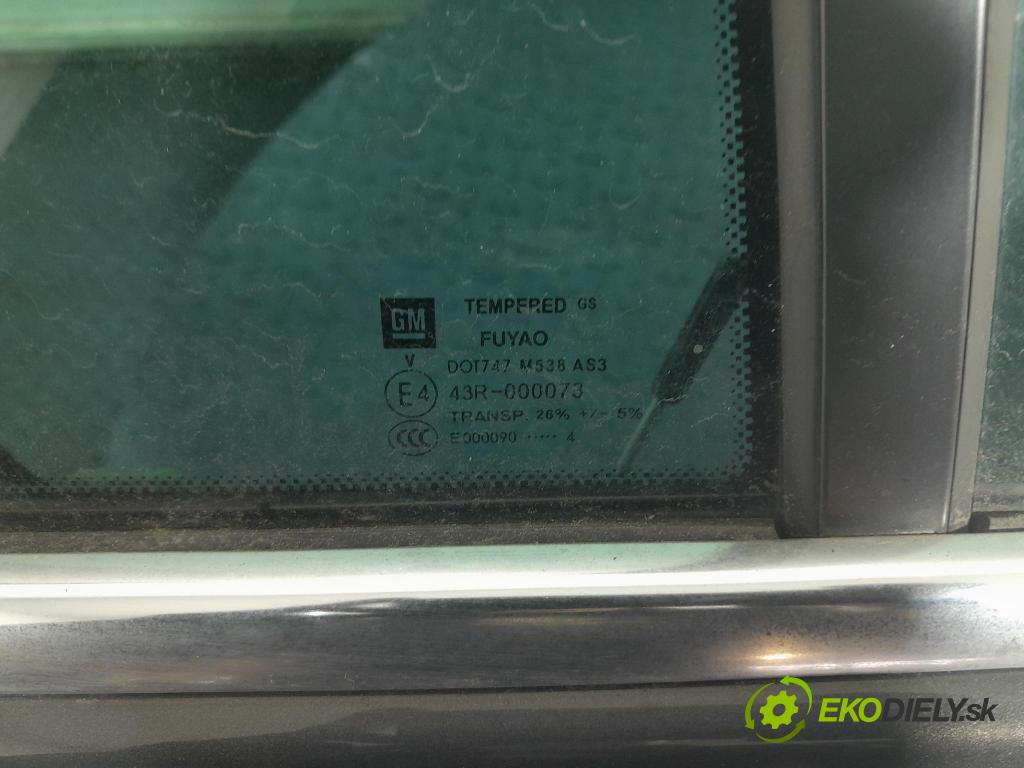 Opel Insignia 2014 dvere zad pravé