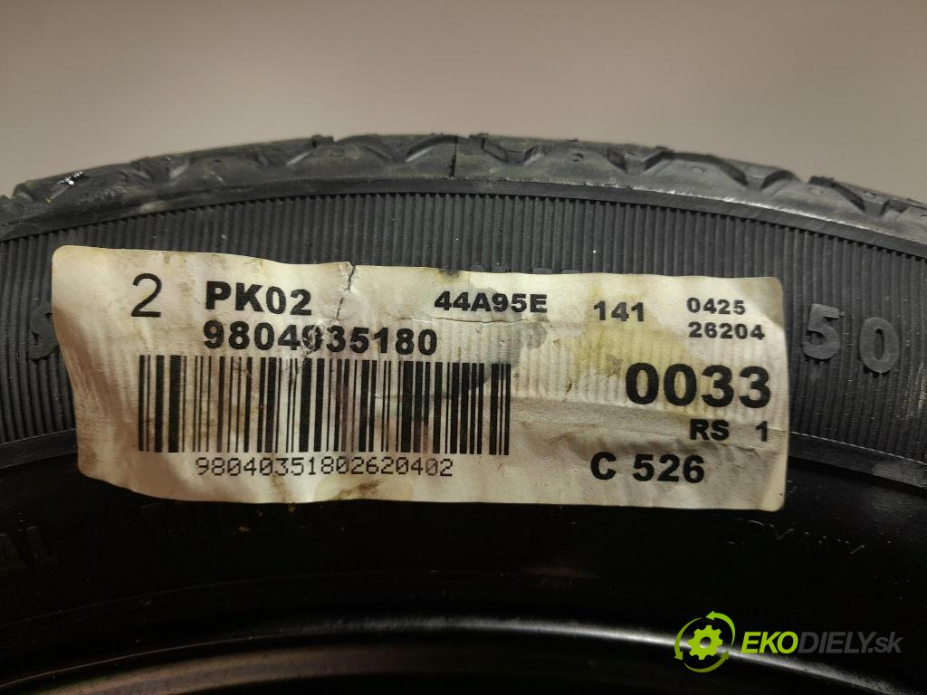 Citroen C5 aircross 2019 koleso Prístup: 9804035180