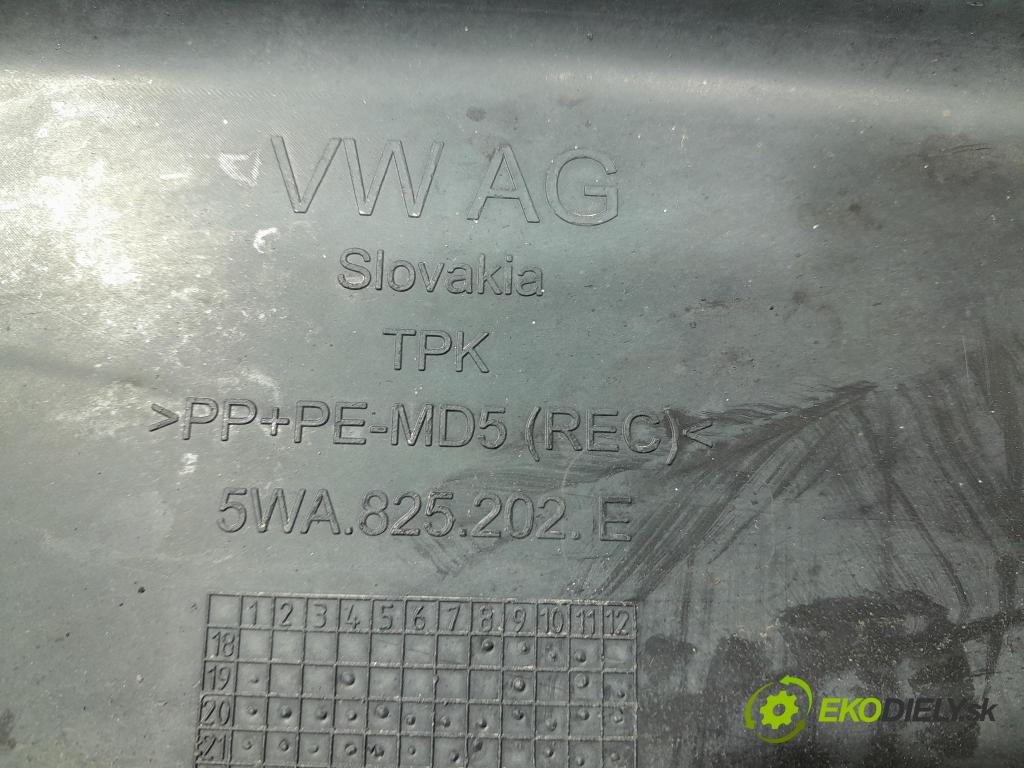 Skoda Octavia 2023 kryt Plast: podvozek: 5WA825202E