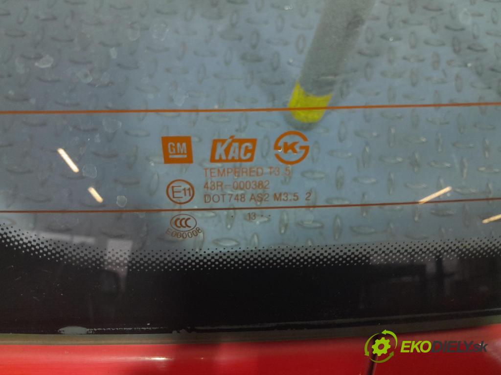 Chevrolet Spark 2013 zadna dveře kufra: kufra: