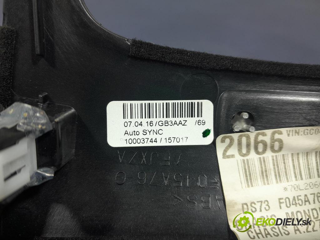 Ford Mondeo 2016 kryt Plast: Interiéry: DS73-F045A76-G