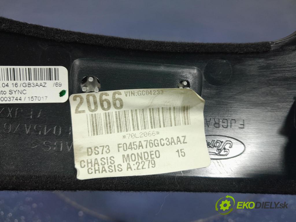 Ford Mondeo 2016 kryt Plast: Interiéry: DS73-F045A76-G