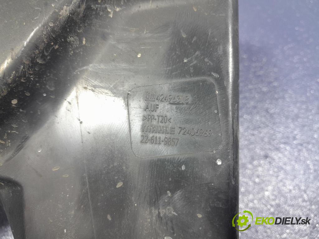 Opel Astra 2017 obal Filtre: Vzduch: 42496318