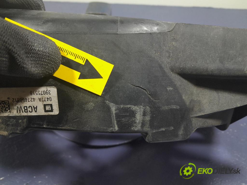 Opel Astra 2017 Ventilátor Chladič: 39013322