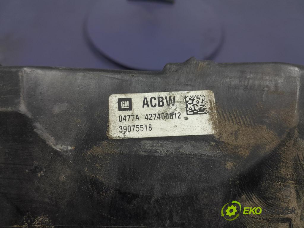 Opel Astra 2017 Ventilátor Chladič: 39013322