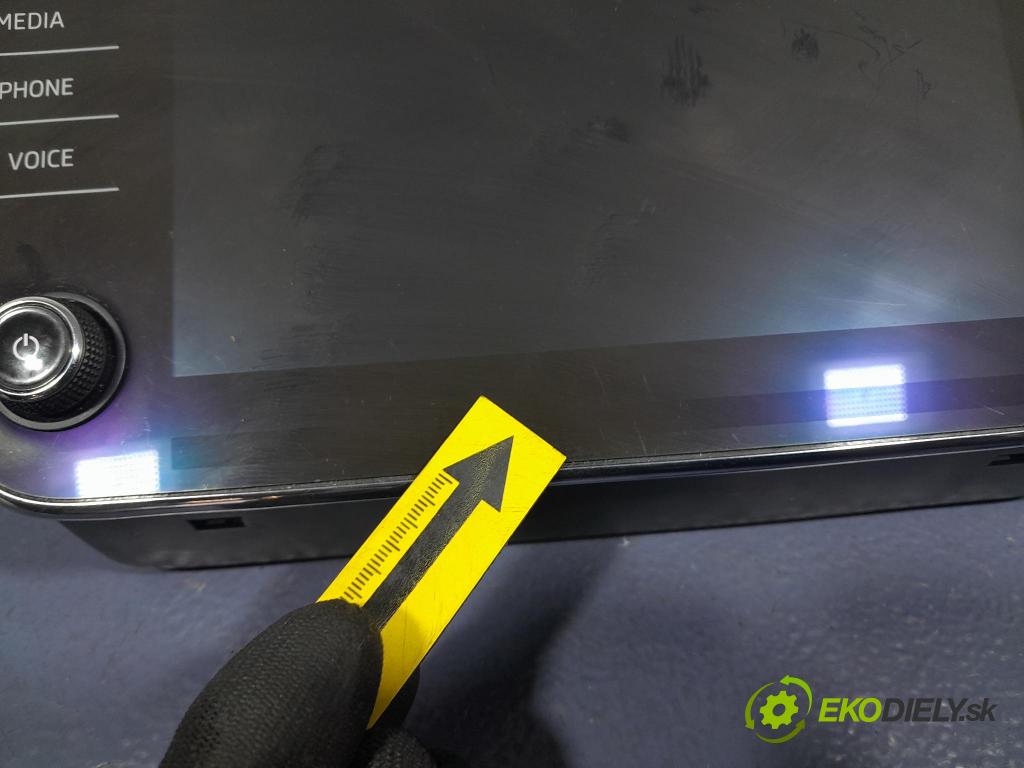 Skoda Superb 2019 displej Radio / GPS 3V0919605D